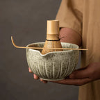 Ceramic and Bamboo Matcha Kit