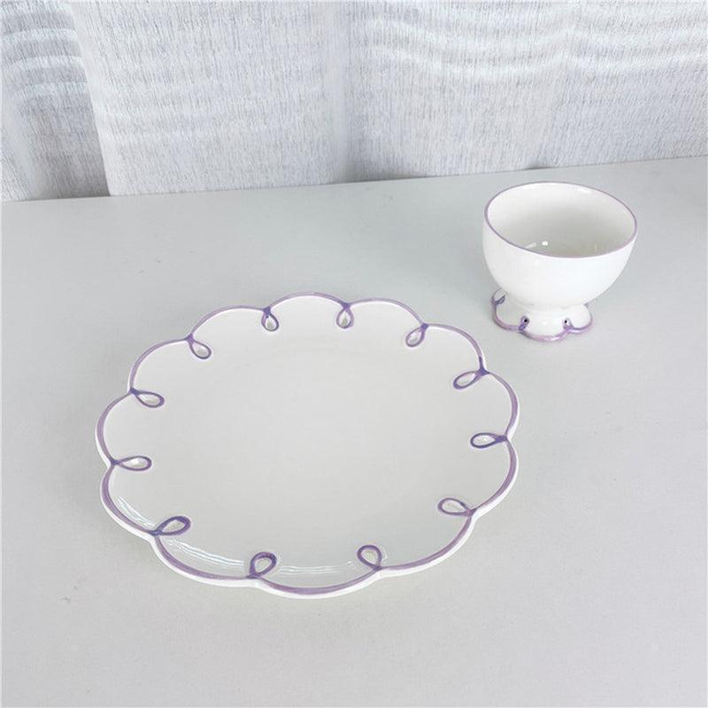 French Retro Ceramic Dinnerware