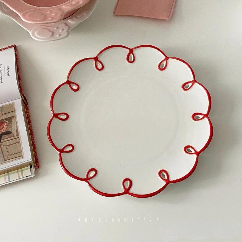 French Retro Ceramic Dinnerware