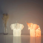 DIY Elephant Paper Craft Lamp
