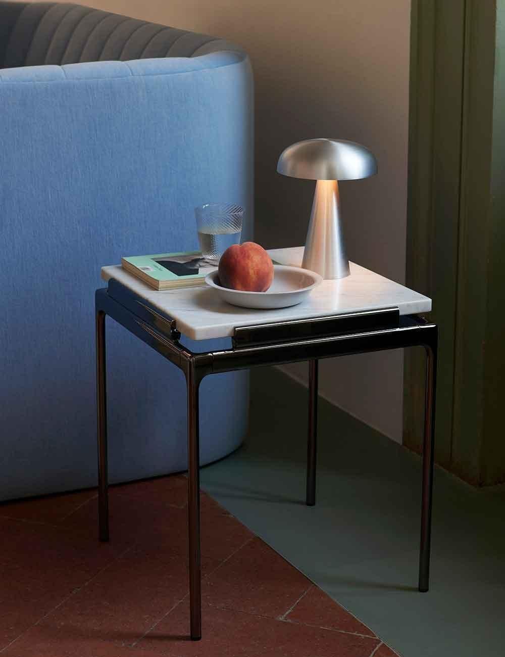 Modern Silver Design Lamp