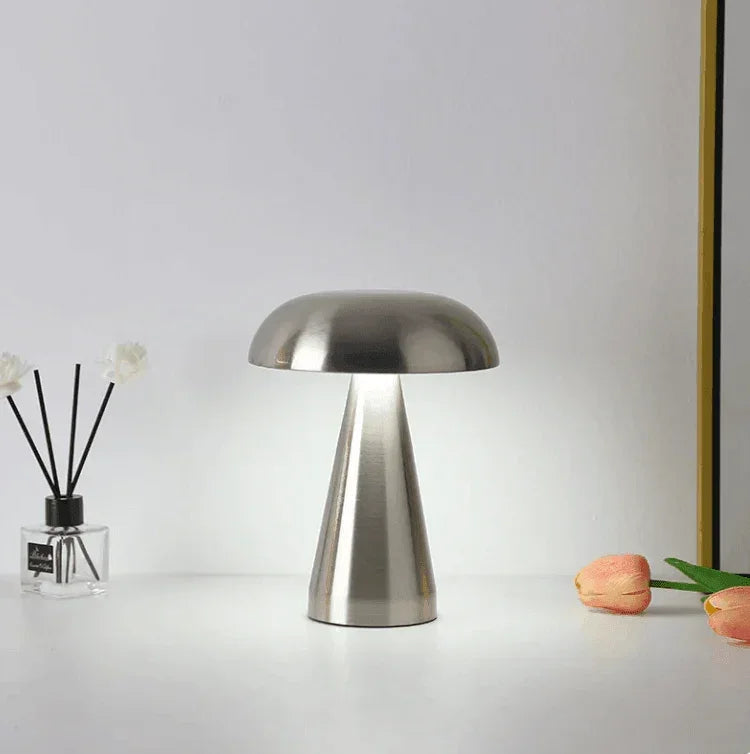 Modern Silver Design Lamp