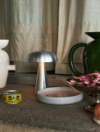 Modern Silver Design Lamp