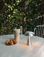 Modern Silver Design Lamp