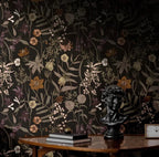 European Botanical Wallpaper