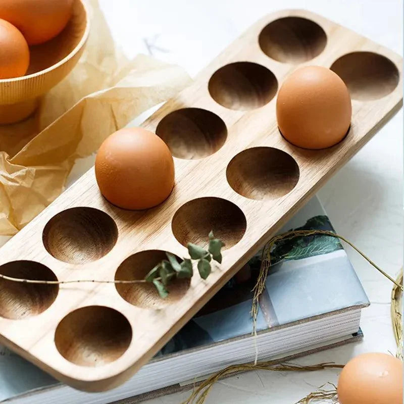 Wooden Egg Holder