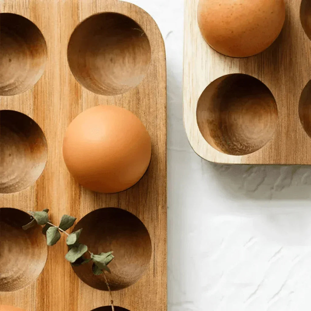Wooden Egg Holder