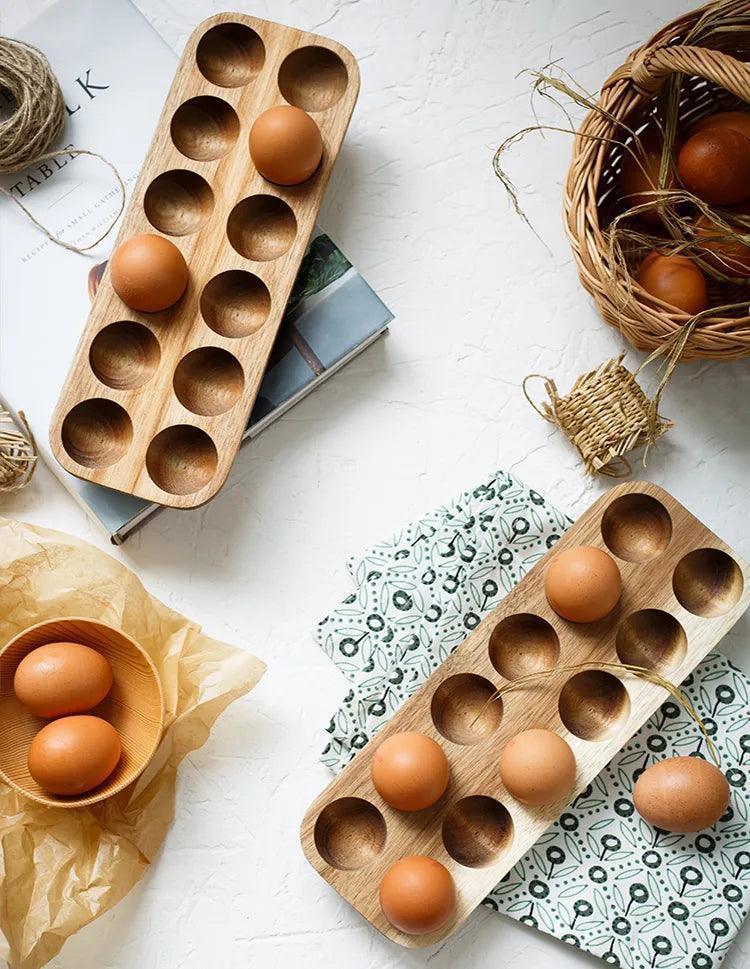 Wooden Egg Holder
