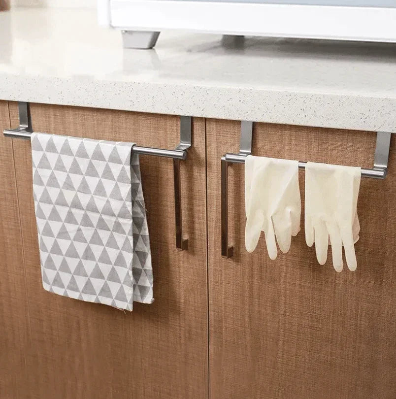 Stainless Steel Towel and Dishcloth Holder