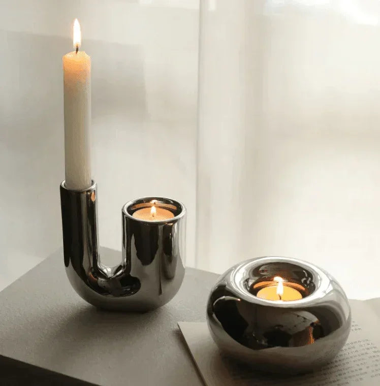 Metal Candle Holder