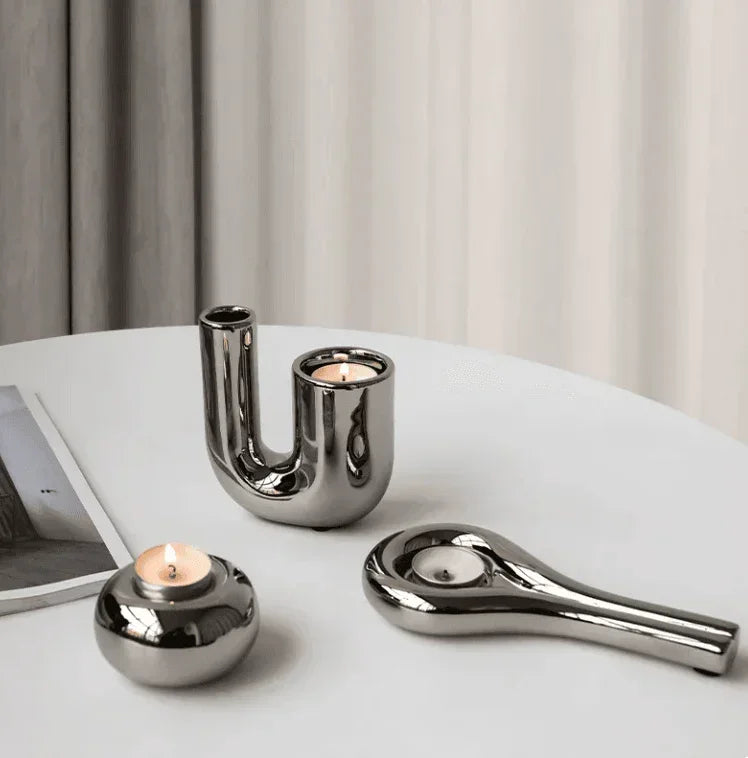 Metal Candle Holder