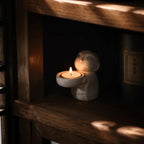 Monk Candle Holder