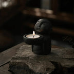 Monk Candle Holder