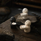 Monk Candle Holder