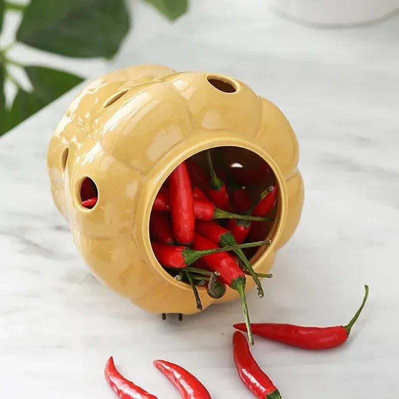 Garlic Storage Jar
