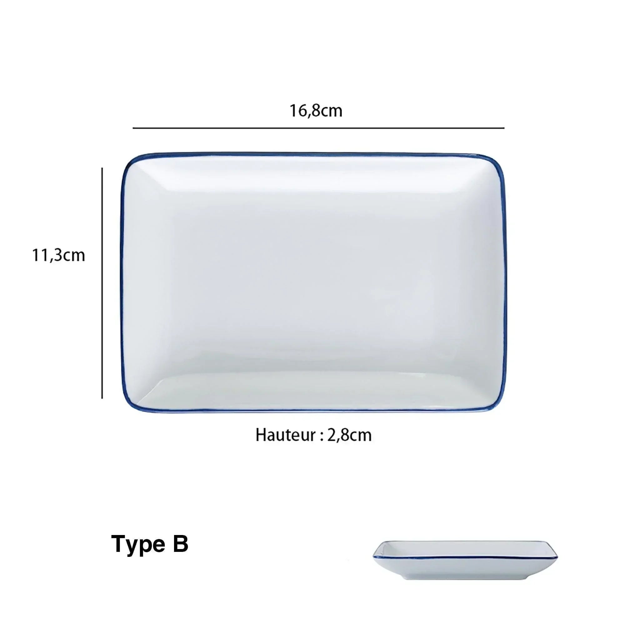 Minimalist Ceramic Plate