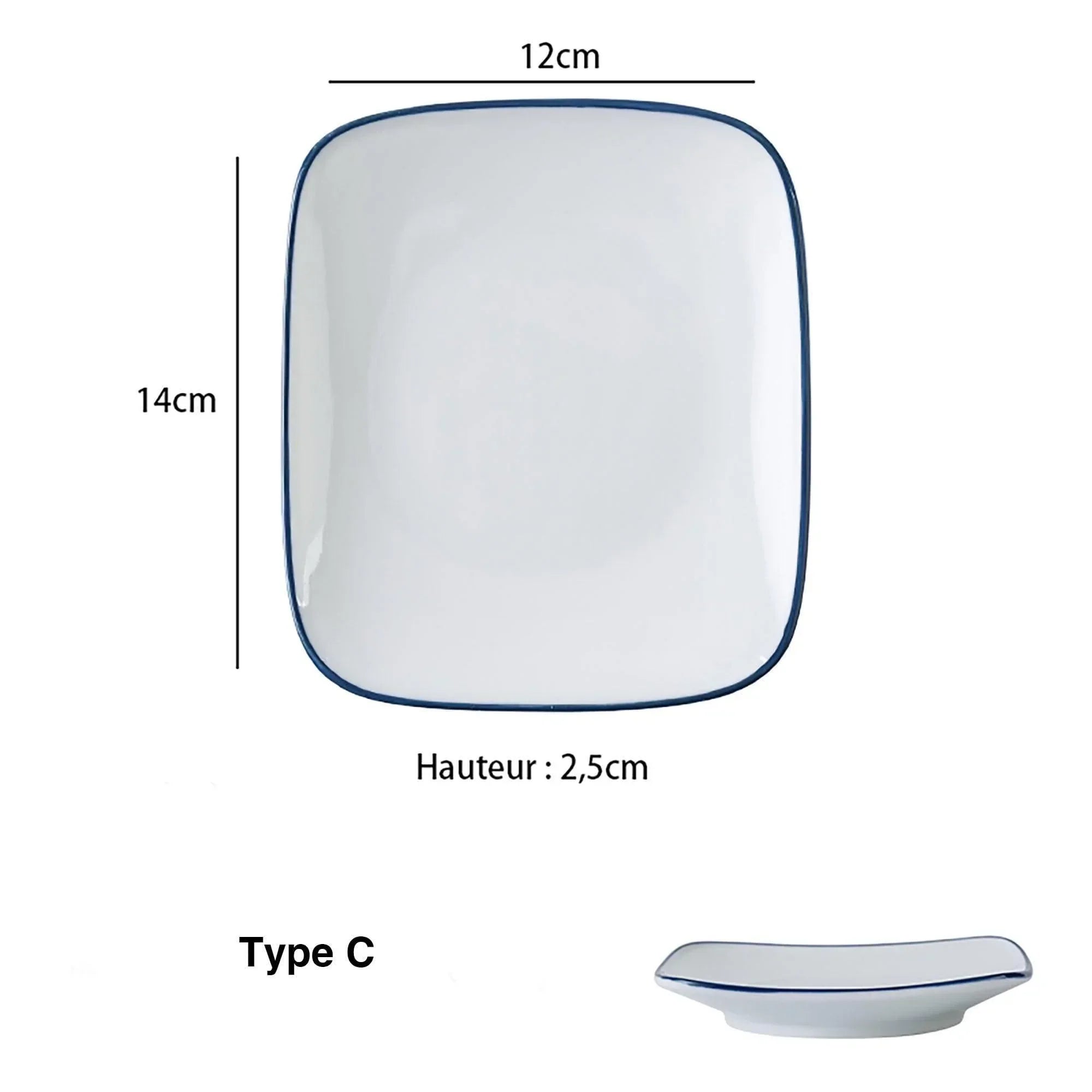Minimalist Ceramic Plate