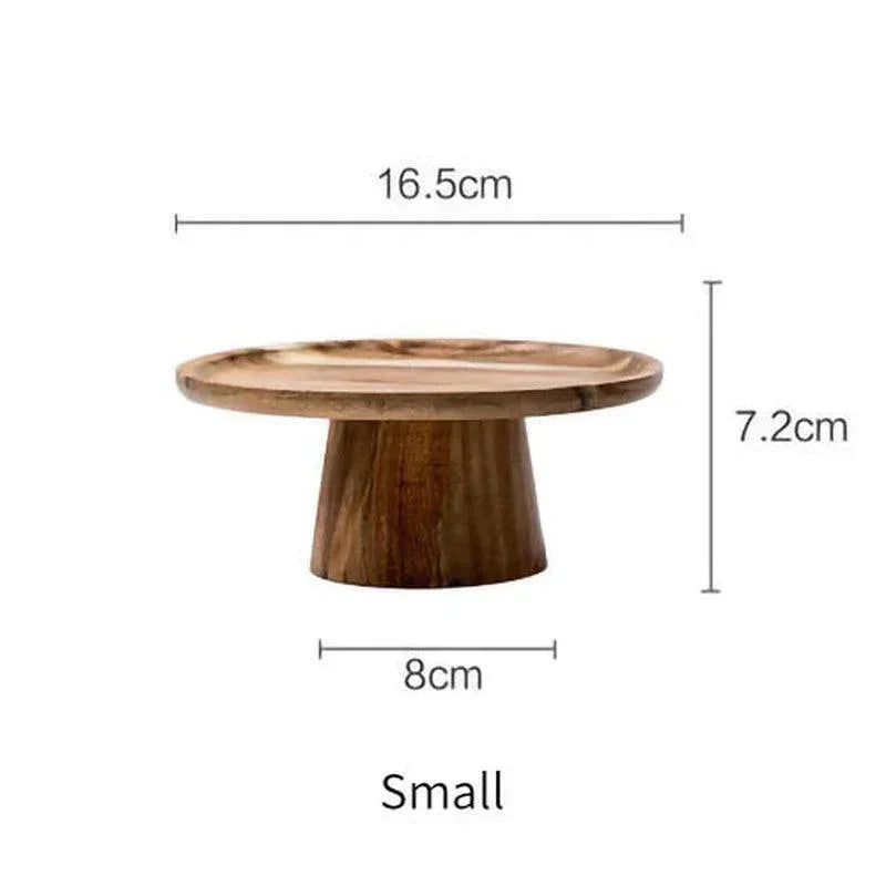Cake Plate | Wooden Cake Stand