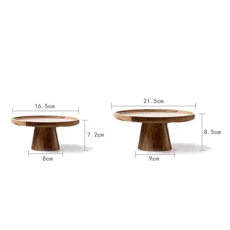 Cake Plate | Wooden Cake Stand