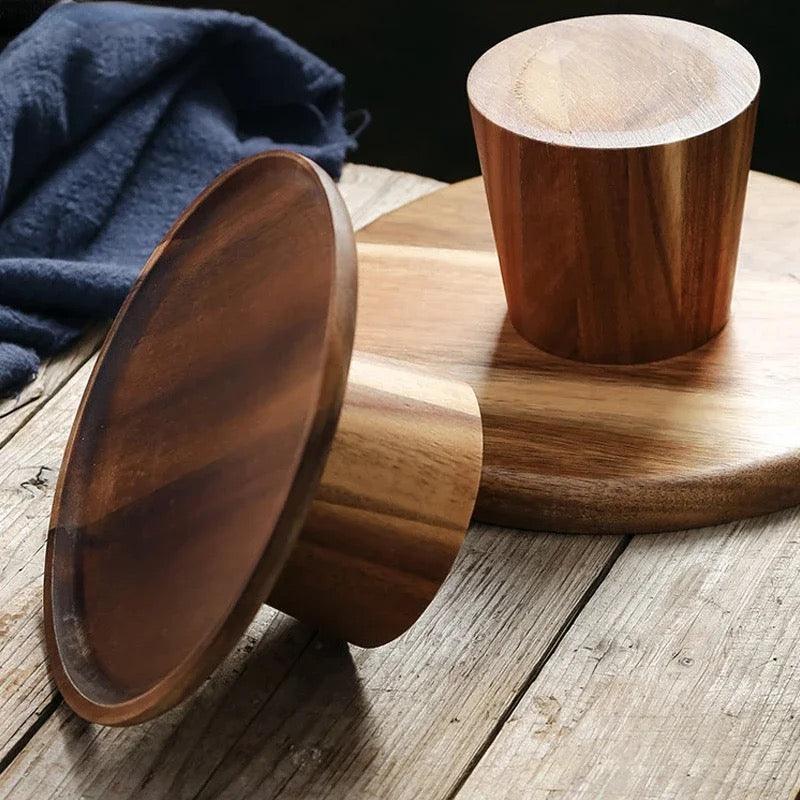 Cake Plate | Wooden Cake Stand