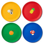 European Round Bamboo Fiber Plate