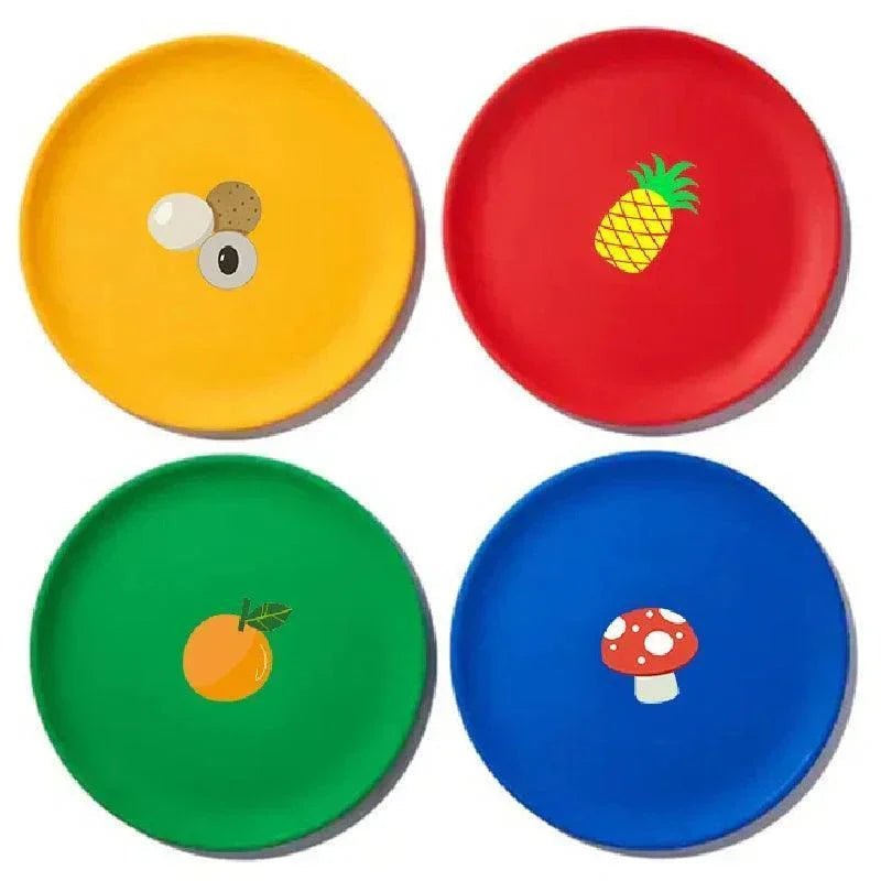 European Round Bamboo Fiber Plate