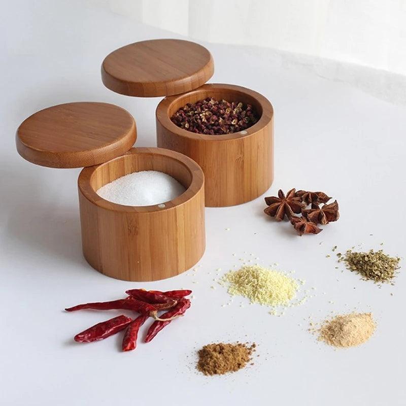 Bamboo Salt and Spice Shaker