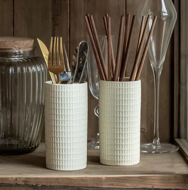 Ceramic Kitchen Utensil Holder