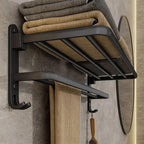 Matte Black Towel Holder
