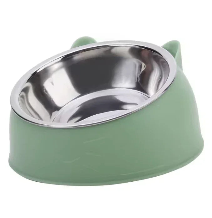 Tilted Cat Bowl