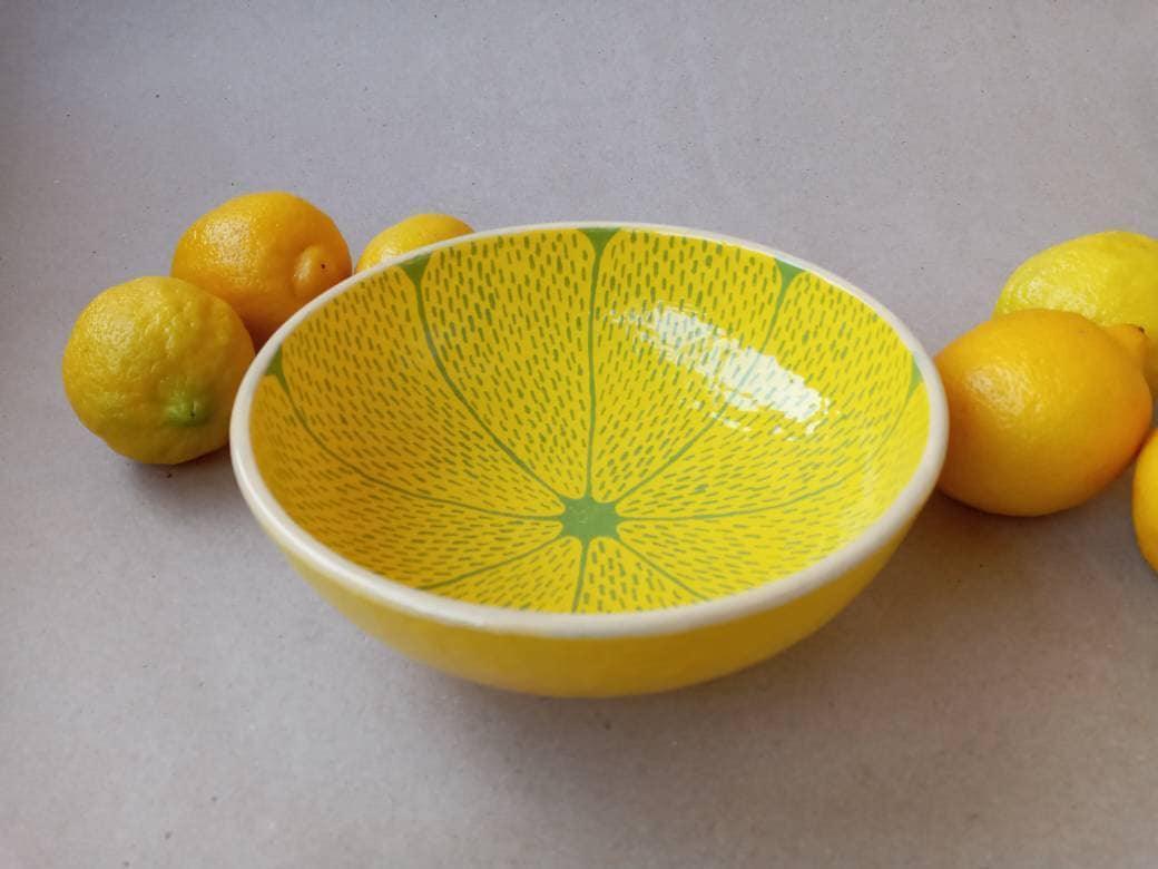 Large Lemon Bowl