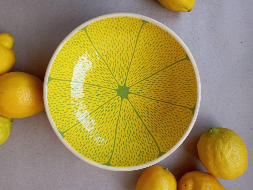 Large Lemon Bowl