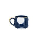 Polka Dot and Stripe Ceramic Cup
